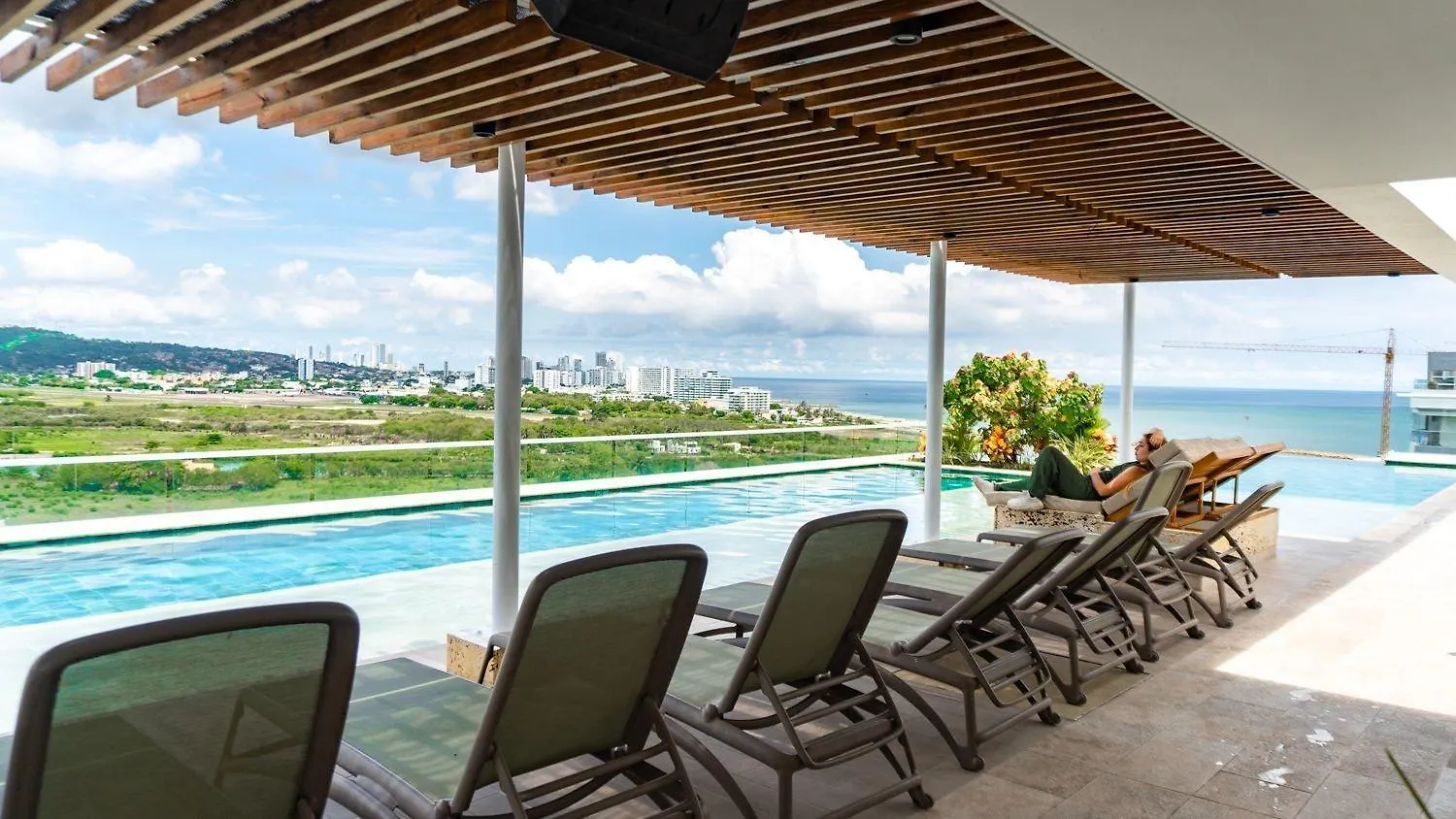 Dq1301 Espectacular Jacuzzi Unico Vista Relax Apartment Cartagena