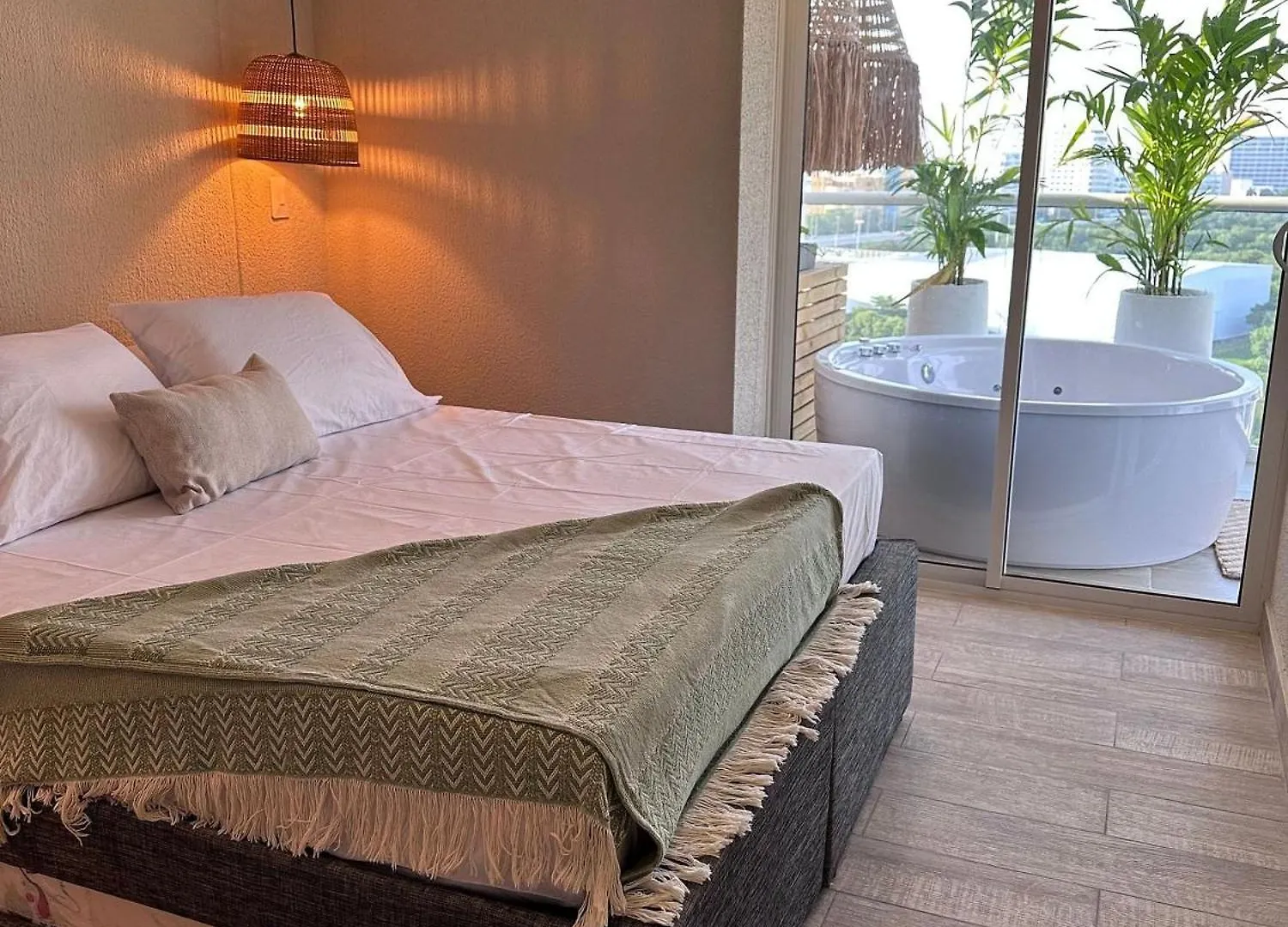 Dq1301 Espectacular Jacuzzi Unico Vista Relax Apartment Cartagena Colombia